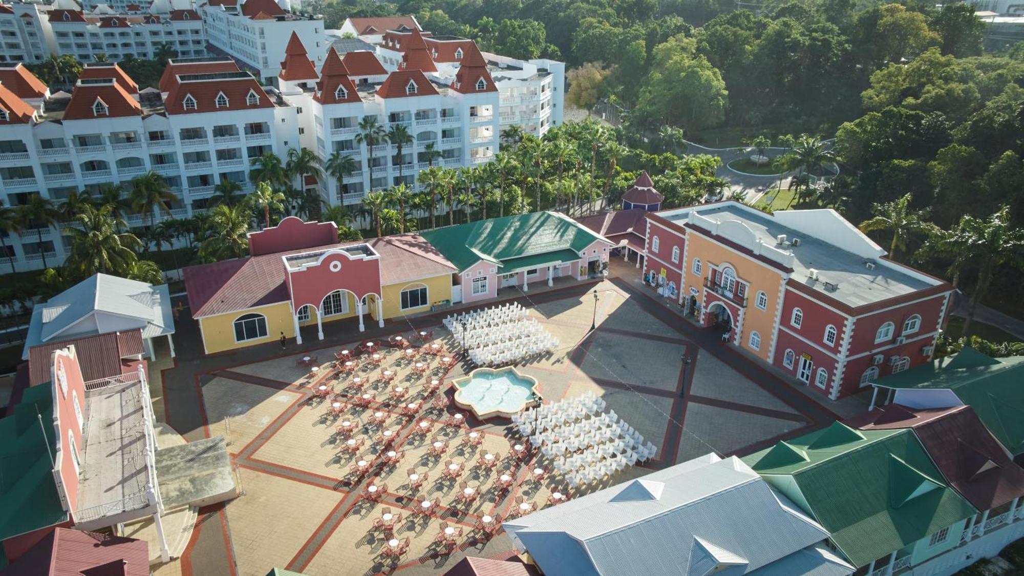 Bahia Principe Grand Jamaica (Adults Only) Hotel Runaway Bay Buitenkant foto Aerial view of the Village Square